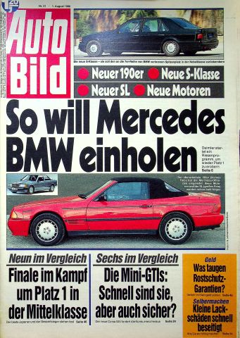 Deckblatt Auto Bild (31/1988)